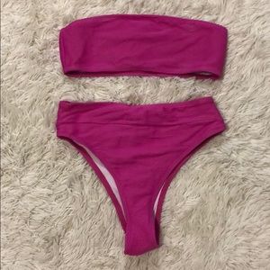 Pink Two Piece Bikini